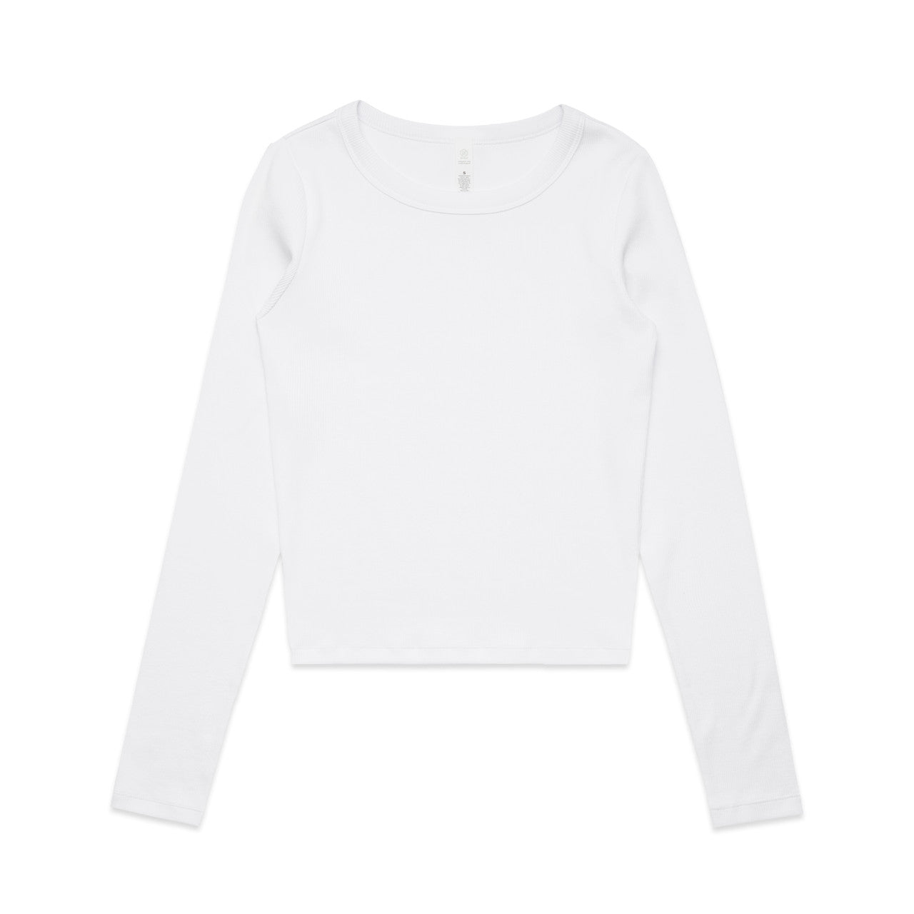 AS Colour Wos Organic Rib Ls Tee | 4096 | AS Colour 4096