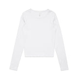 AS Colour Wos Organic Rib Ls Tee | 4096 | AS Colour 4096