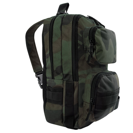 Rothco Tactical Traveler Sling Bag Midnight Woodland Camo
