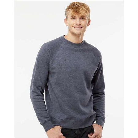 Independent Trading Co. Special Blend Crewneck Raglan Sweatshirt - Independent Trading Co. PRM30SBC Independent Trading Co. Midnight Navy XS