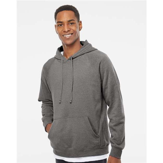 Independent Trading Co. Special Blend Raglan Hooded Sweatshirt - Nickel - Independent Trading Co. PRM33SBP Independent Trading Co. Nickel XS