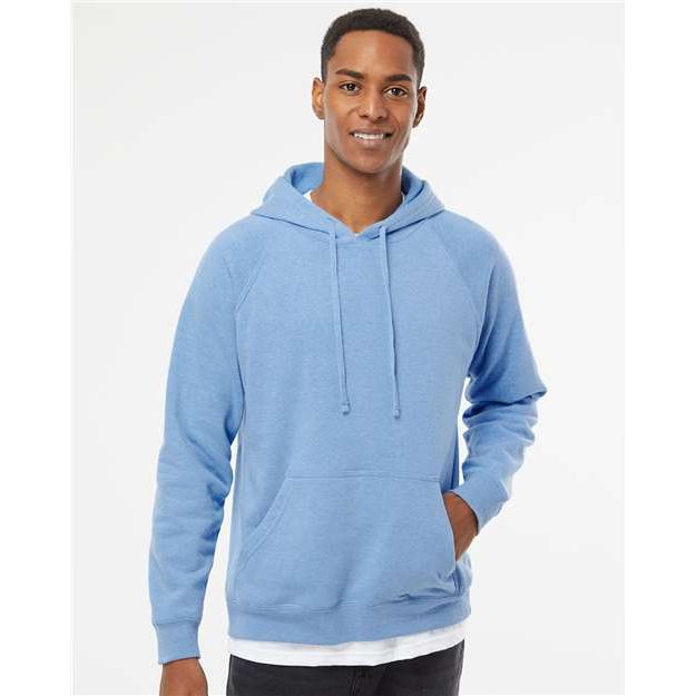 Independent Trading Co. Special Blend Raglan Hooded Sweatshirt - Pacific - Independent Trading Co. PRM33SBP Independent Trading Co.