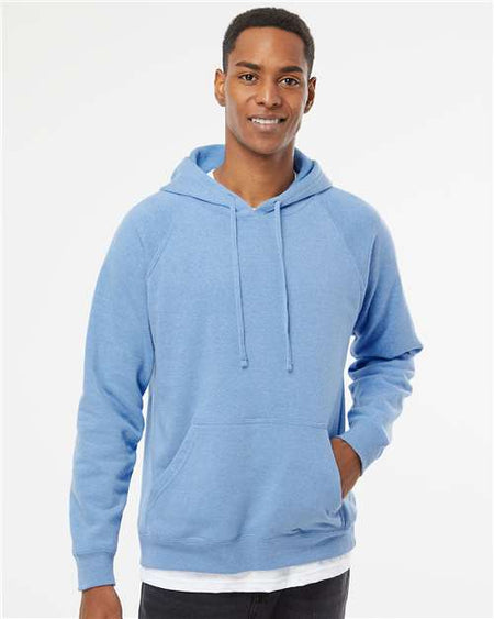 Independent Trading Co. Special Blend Raglan Hooded Sweatshirt - Pacific - Independent Trading Co. PRM33SBP Independent Trading Co.