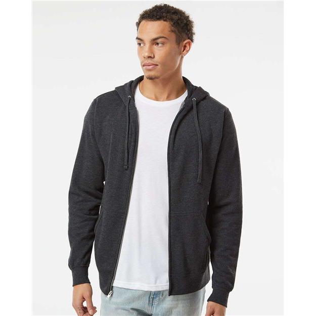 Independent Trading Co. Full-Zip Hooded Sweatshirt - Independent Trading Co. AFX4000Z Independent Trading Co.