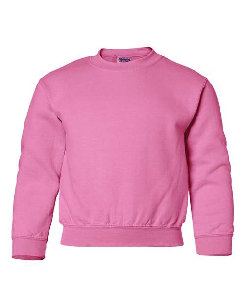 Gildan Heavy Blend™ Youth Sweatshirt - Gildan 18000B Gildan Safety Pink XS