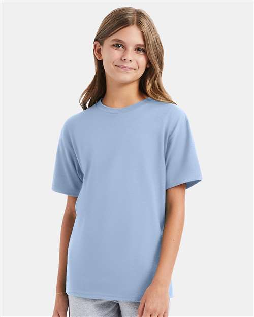 Hanes Perfect-T Youth T-Shirt - Hanes 498Y Hanes