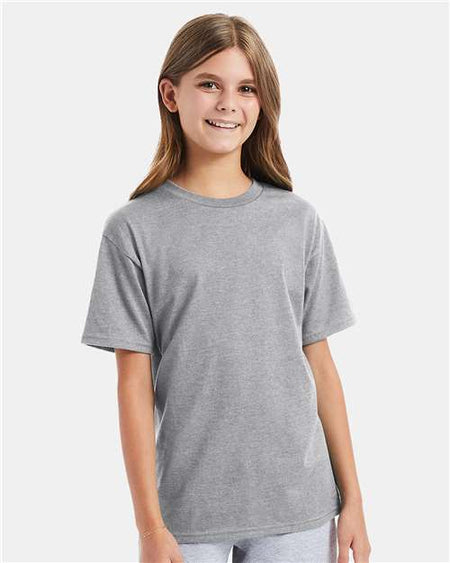 Hanes Perfect-T Youth T-Shirt - Hanes 498Y Hanes