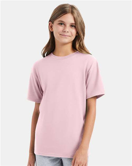 Hanes Perfect-T Youth T-Shirt - Hanes 498Y Hanes