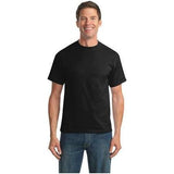 Mens Tall 50/50 Cotton/Poly T-Shirts Joe's USA Large Tall Jet Black