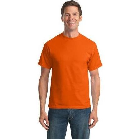 Mens Tall 50/50 Cotton/Poly T-Shirts Joe's USA Large Tall Orange