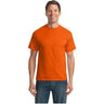 Mens Tall 50/50 Cotton/Poly T-Shirts Joe's USA Large Tall Orange