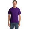 Mens Tall 50/50 Cotton/Poly T-Shirts Joe's USA Large Tall Purple