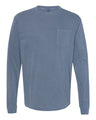 Comfort Colors 4410 Unisex Garment-Dyed Heavyweight Long Sleeve Pocket T-Shirt