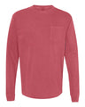 Comfort Colors 4410 Unisex Garment-Dyed Heavyweight Long Sleeve Pocket T-Shirt