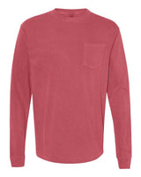 Comfort Colors Unisex Garment-Dyed Heavyweight Long Sleeve Pocket T-Shirt - Comfort Colors 4410