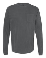 Comfort Colors 4410 Unisex Garment-Dyed Heavyweight Long Sleeve Pocket T-Shirt