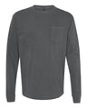 Comfort Colors 4410 Unisex Garment-Dyed Heavyweight Long Sleeve Pocket T-Shirt