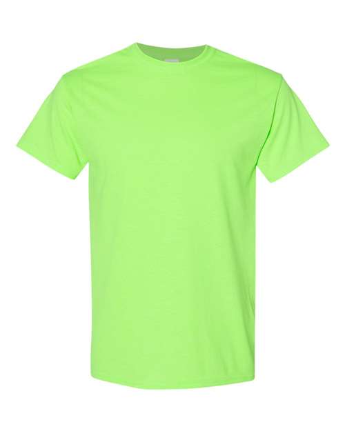 Gildan Heavy Cotton™ T-Shirt - Neon Green - Gildan 5000 Gildan Neon Green S