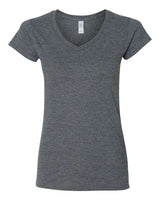 Gildan Women's Softstyle® V-Neck T-Shirt - Gildan 64V00L