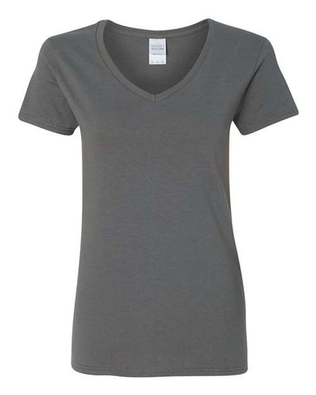 Gildan Women's Heavy Cotton™ V-Neck T-Shirt - Gildan 5V00L