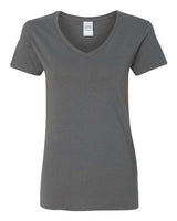 Gildan Women's Heavy Cotton™ V-Neck T-Shirt - Gildan 5V00L