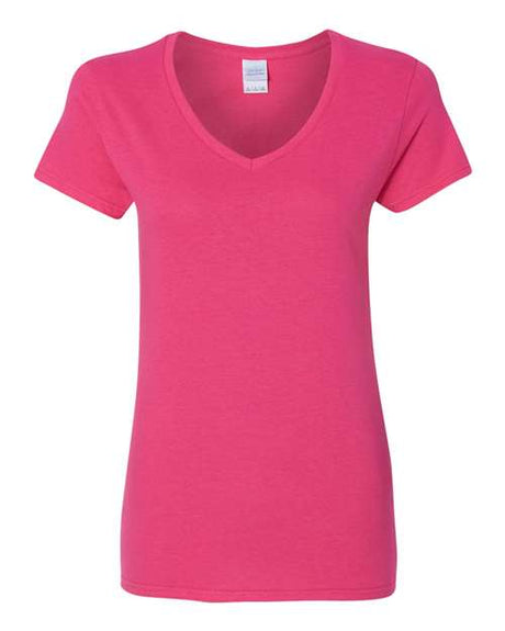 Gildan Women's Heavy Cotton™ V-Neck T-Shirt - Gildan 5V00L