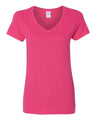 Gildan Women's Heavy Cotton™ V-Neck T-Shirt - Gildan 5V00L