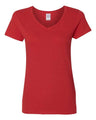 Gildan Women's Heavy Cotton™ V-Neck T-Shirt - Gildan 5V00L