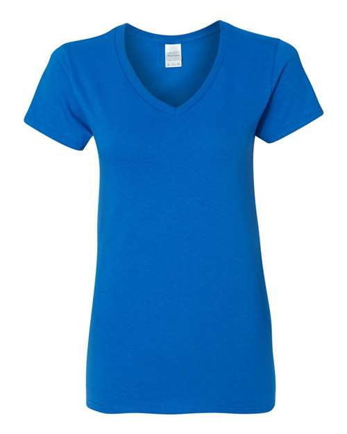 Gildan Women's Heavy Cotton™ V-Neck T-Shirt - Gildan 5V00L