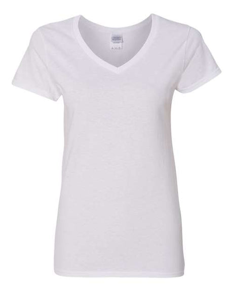 Gildan Women's Heavy Cotton™ V-Neck T-Shirt - Gildan 5V00L