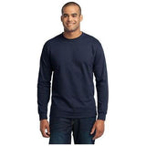 Joe's USA Mens Tall Long Sleeve 50/50 Cotton/Poly T-Shirt