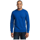 Joe's USA Mens Tall Long Sleeve 50/50 Cotton/Poly T-Shirt