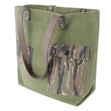 Rothco Camo Canvas Tote Bag Green / Tiger Stripe