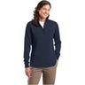 Ladies 1/4-Zip Sweatshirt DRI-EQUIP X-Small True Navy
