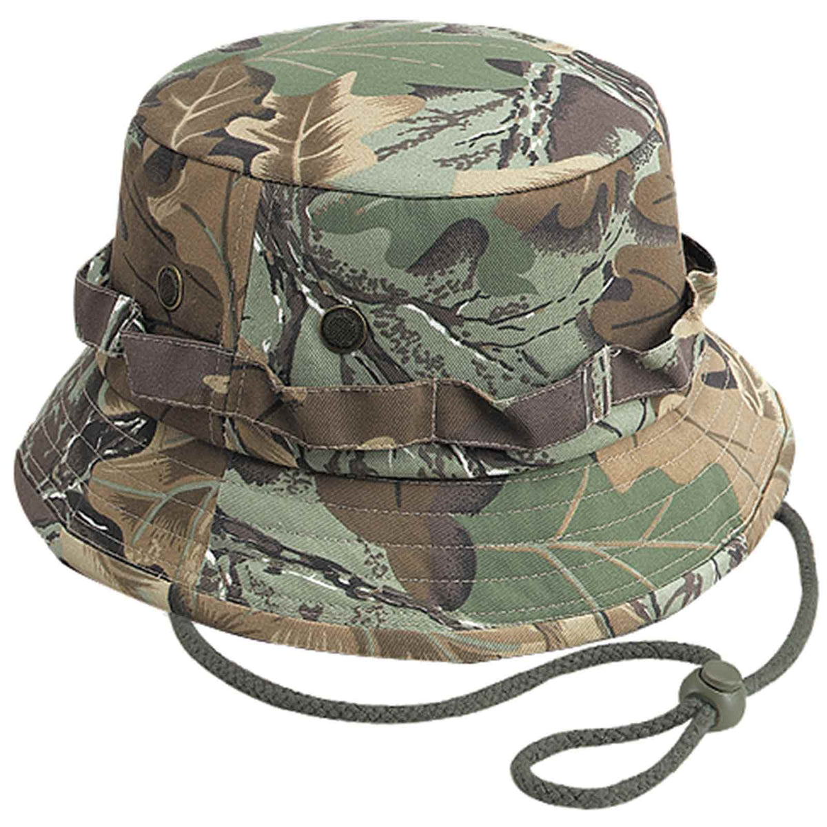 OTTO CAP Camouflage Bucket Hat OTTO 43-045 Otto Cap 320734 - Kha/Brn/Lt.Ol.Grn M