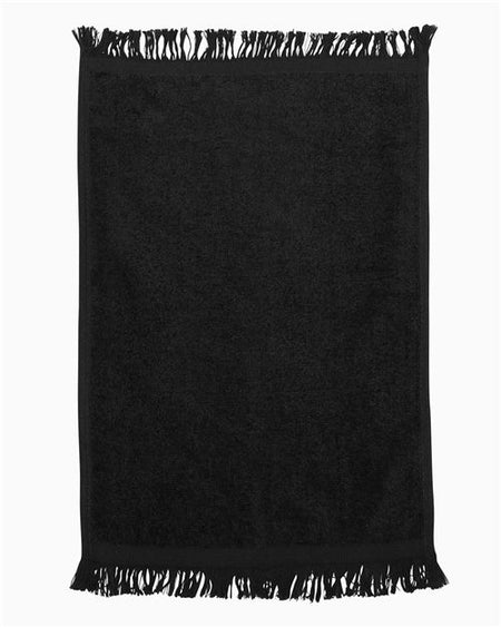 Q-Tees Fringed Fingertip Towel - Q-Tees T100 Q-Tees