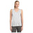 Ladies Sleeveless Competitor V-Neck Tee DRI-EQUIP X-Small White