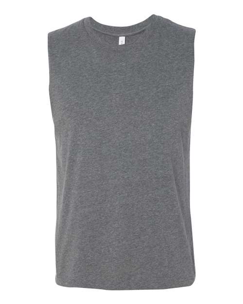 BELLA + CANVAS Jersey Muscle Tank - BELLA + CANVAS 3483 BELLA + CANVAS Deep Heather XS