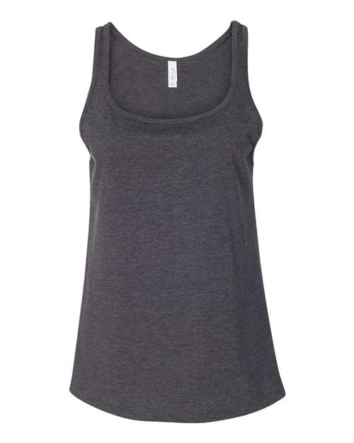 BELLA + CANVAS Women’s Relaxed Jersey Tank - BELLA + CANVAS 6488 BELLA + CANVAS Dark Grey Heather S