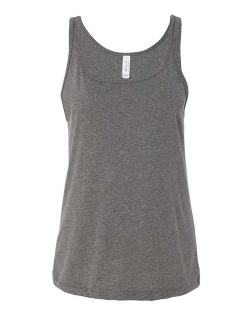 BELLA + CANVAS Women’s Relaxed Jersey Tank - BELLA + CANVAS 6488 BELLA + CANVAS Deep Heather S