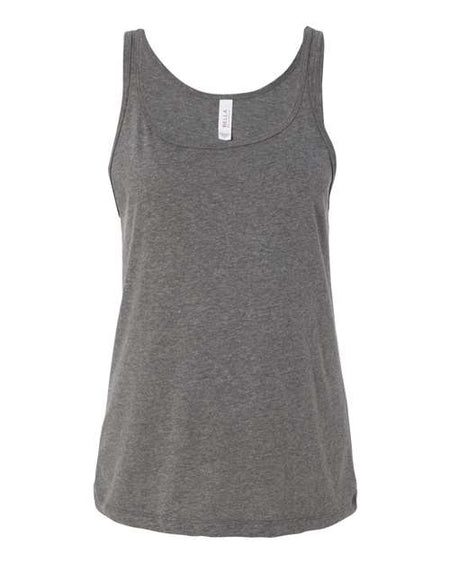 BELLA + CANVAS Women’s Relaxed Jersey Tank - BELLA + CANVAS 6488 BELLA + CANVAS Deep Heather S