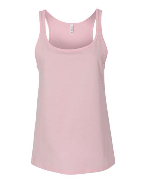 BELLA + CANVAS Women’s Relaxed Jersey Tank - BELLA + CANVAS 6488 BELLA + CANVAS Pink S