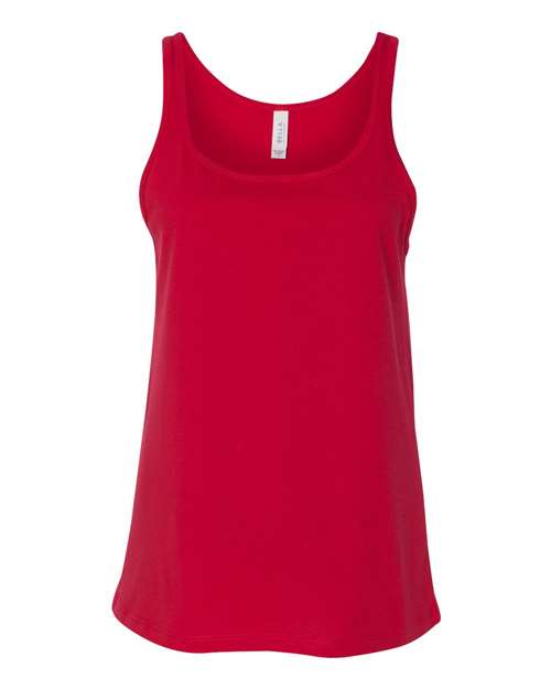 BELLA + CANVAS Women’s Relaxed Jersey Tank - BELLA + CANVAS 6488 BELLA + CANVAS Red 2XL