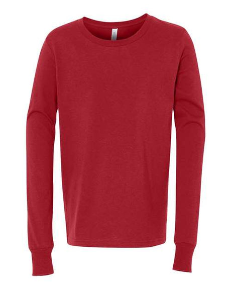 Bella + Canvas 3501Y Youth Jersey Long Sleeve Tee