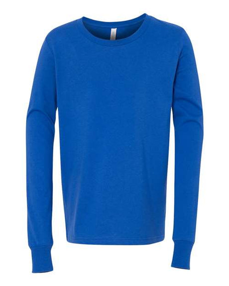 BELLA + CANVAS Youth Jersey Long Sleeve Tee - BELLA + CANVAS 3501Y