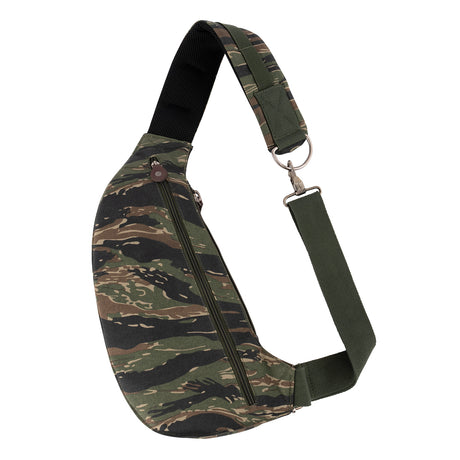 Rothco Crossbody Canvas Sling Bag Tiger Stripe Camo