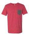 BELLA + CANVAS Men's Jersey Pocket Tee - BELLA + CANVAS 3021