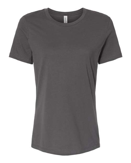 BELLA + CANVAS Women’s Relaxed Jersey Tee - Asphalt - BELLA + CANVAS 6400 BELLA + CANVAS Asphalt S