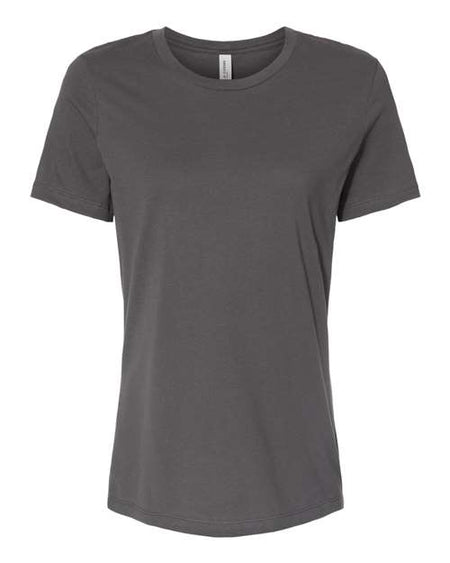 BELLA + CANVAS Women’s Relaxed Jersey Tee - Asphalt - BELLA + CANVAS 6400 BELLA + CANVAS Asphalt S