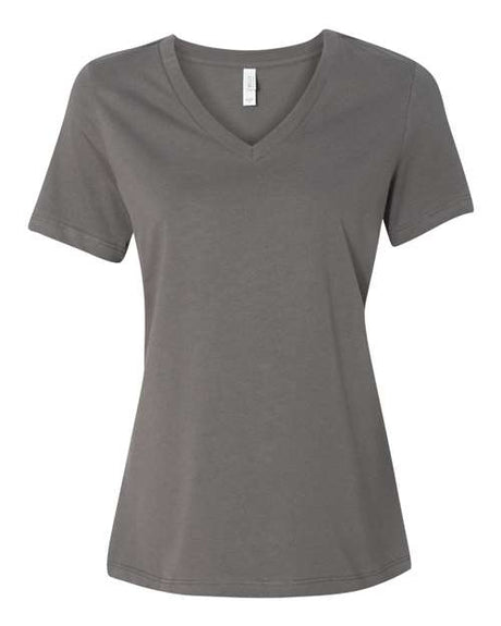 BELLA + CANVAS Women’s Relaxed Jersey V-Neck Tee - BELLA + CANVAS 6405